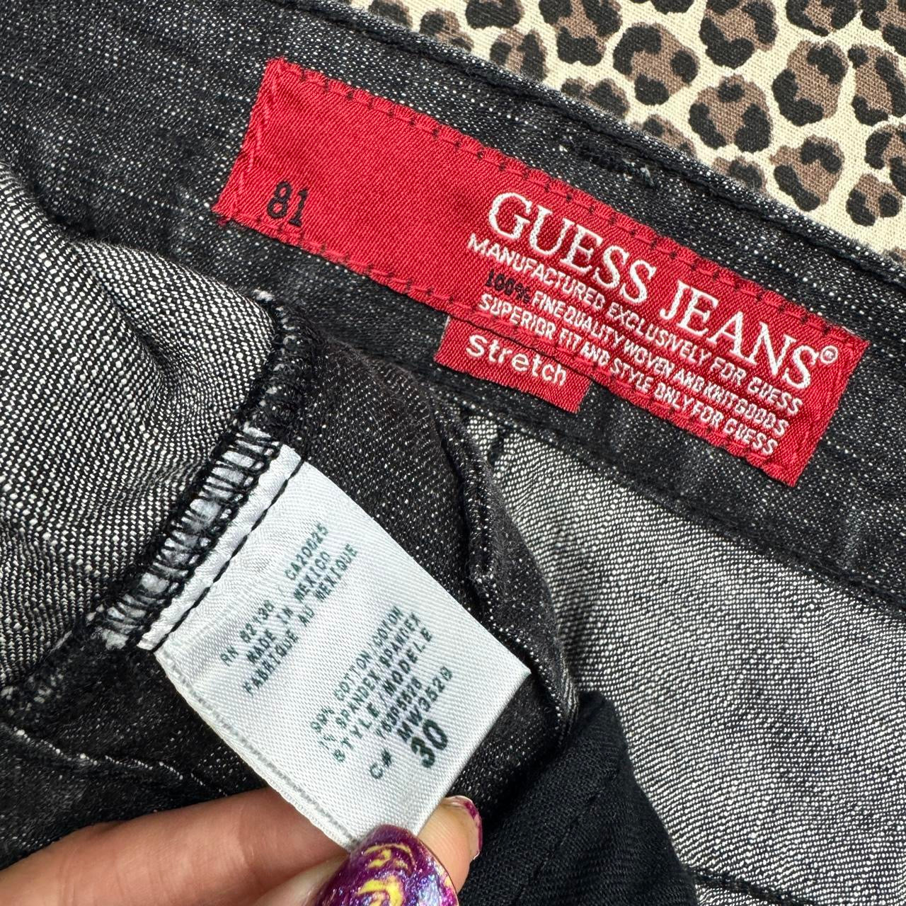 Guess Grey Denim Mini Skirt (M)
