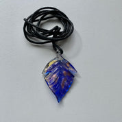 Glasswork Leaf Necklace