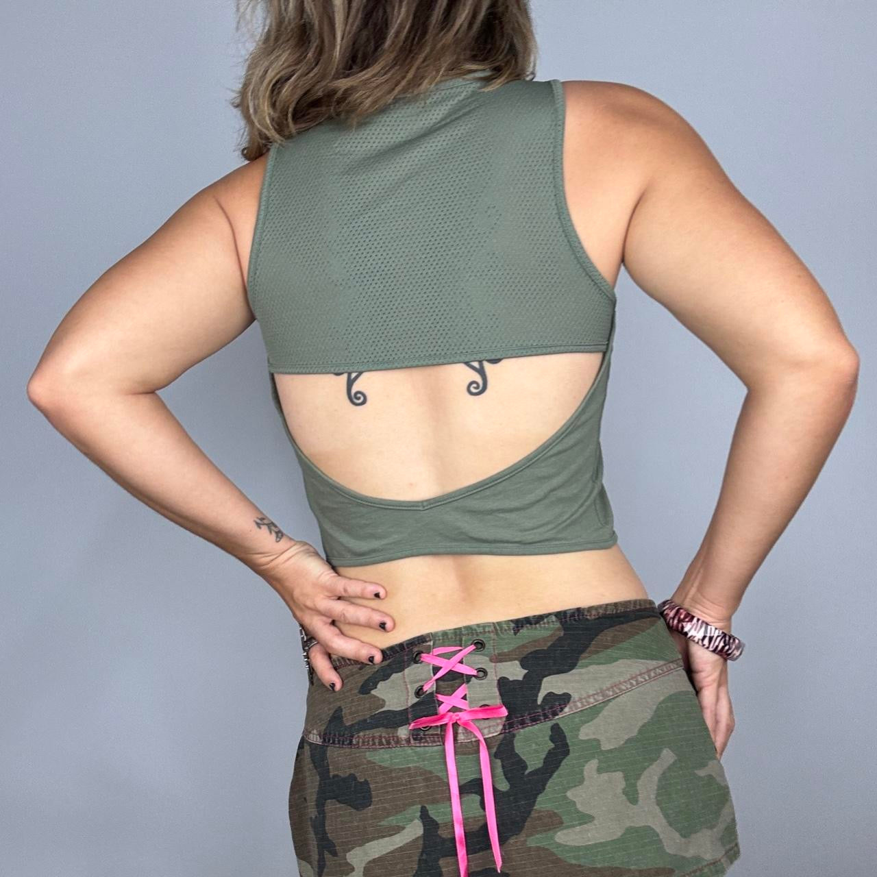 Morgan De Toi Utility Pocket Crop Top (M)
