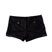 2000s Pinstripe Trouser Shorts (M)
