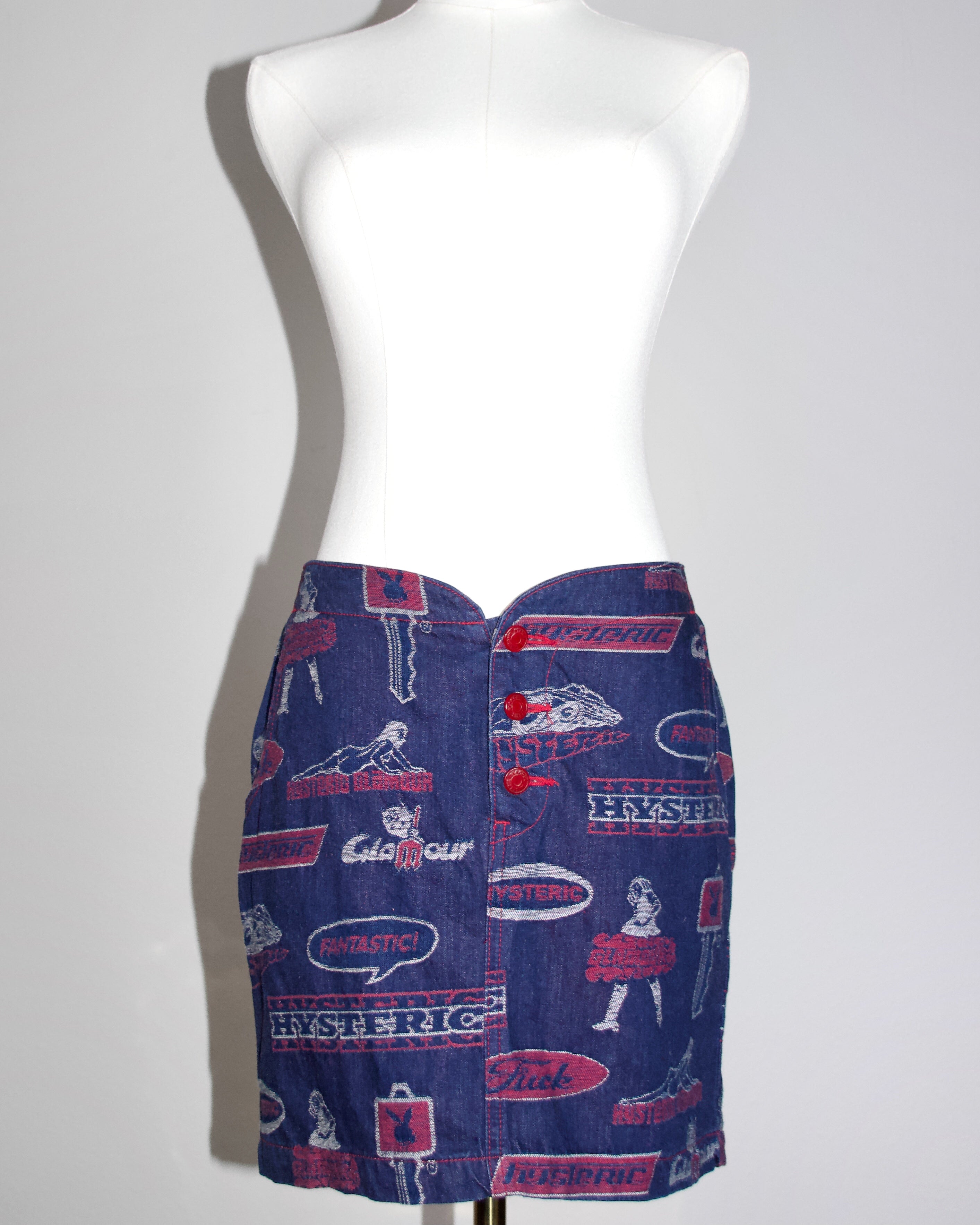 Y2K Hysteric Glamour Mini Skirt (S-M)