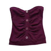 Y2K purple tube top (S)