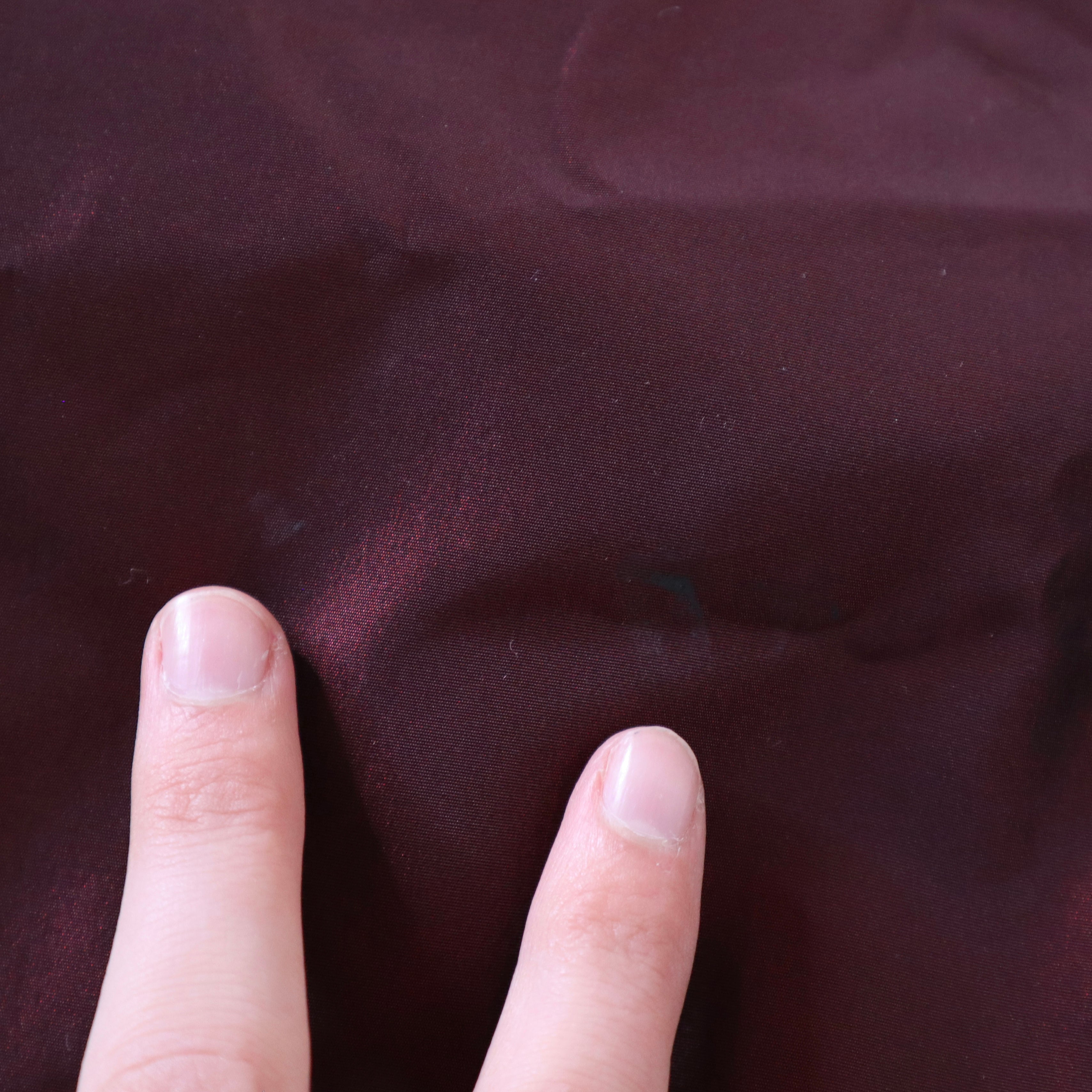 90s Italian Dark Red Maxi Skirt (S)