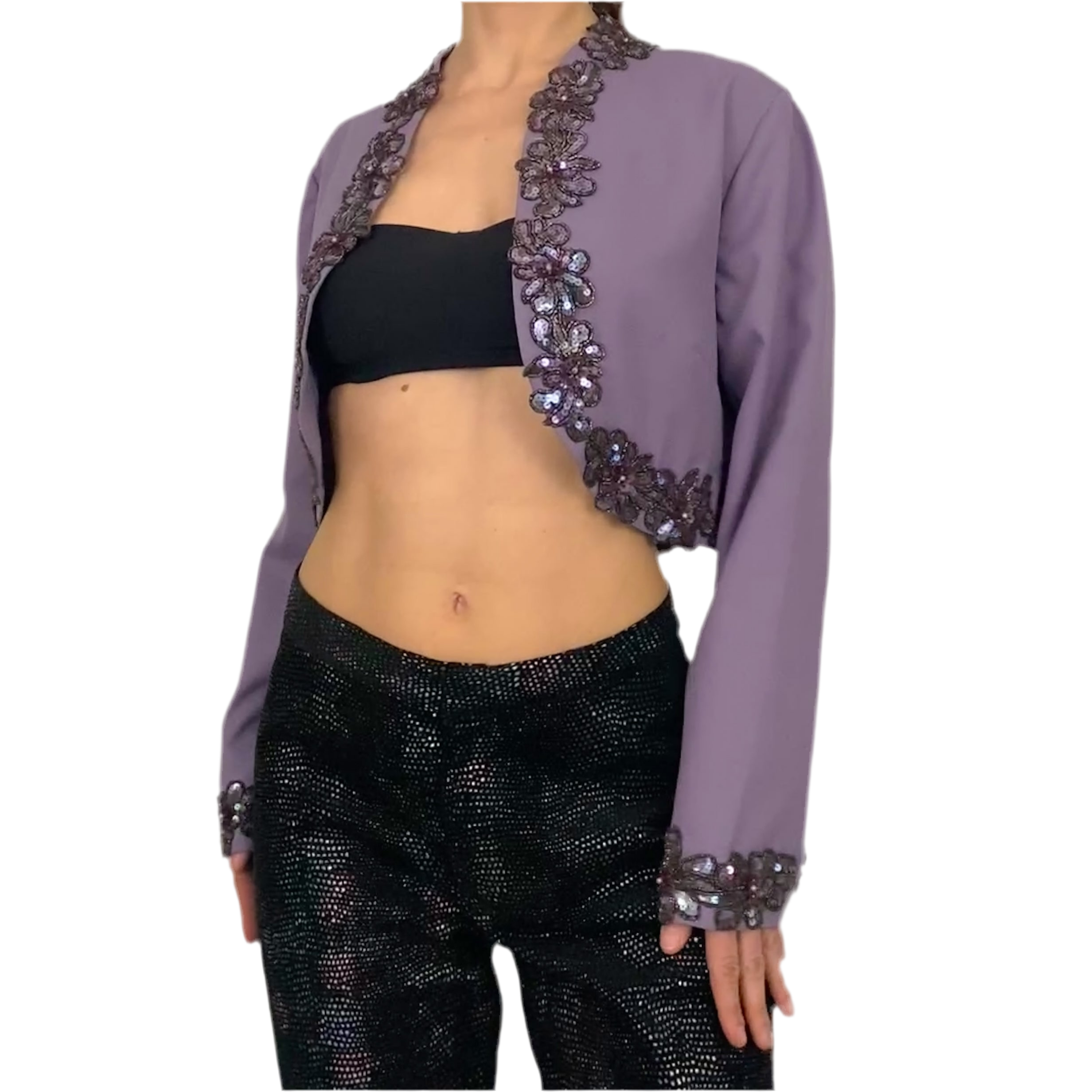 Purple Glam Top (M)