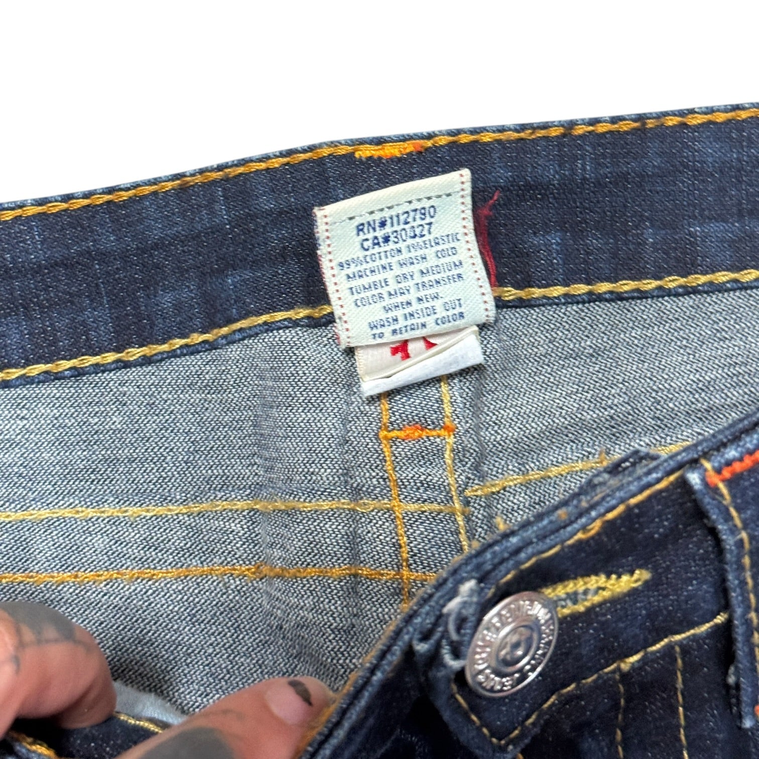 True religion low rise bootcut jeans (31)