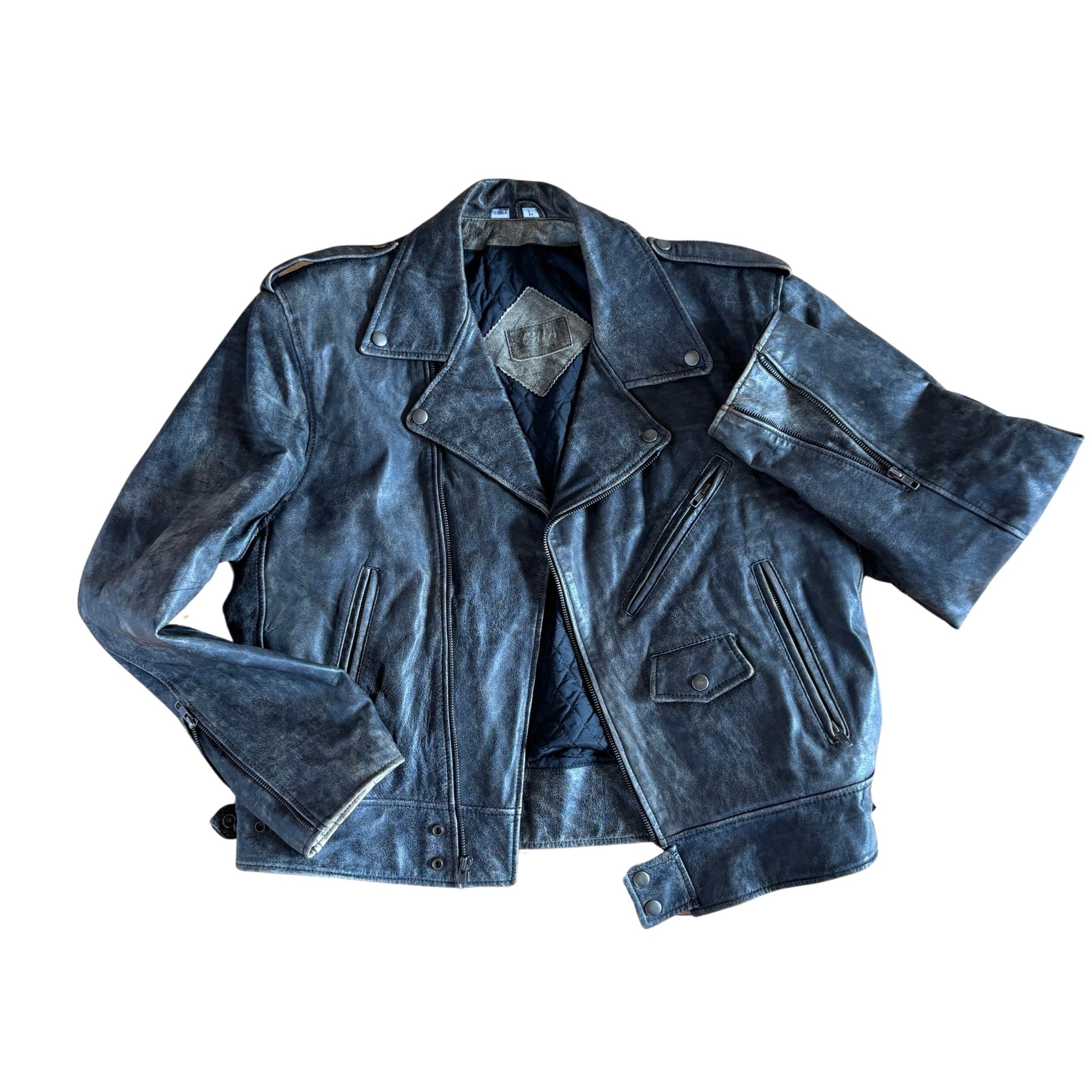90s Biker Jacket (XL)