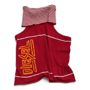 Archival vintage Diesel knit high-neck halter tank top (M)