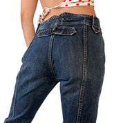 Y2K Buckleback Jeans (S)