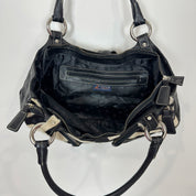 Vintage Over-Sized Calf Hair Bag