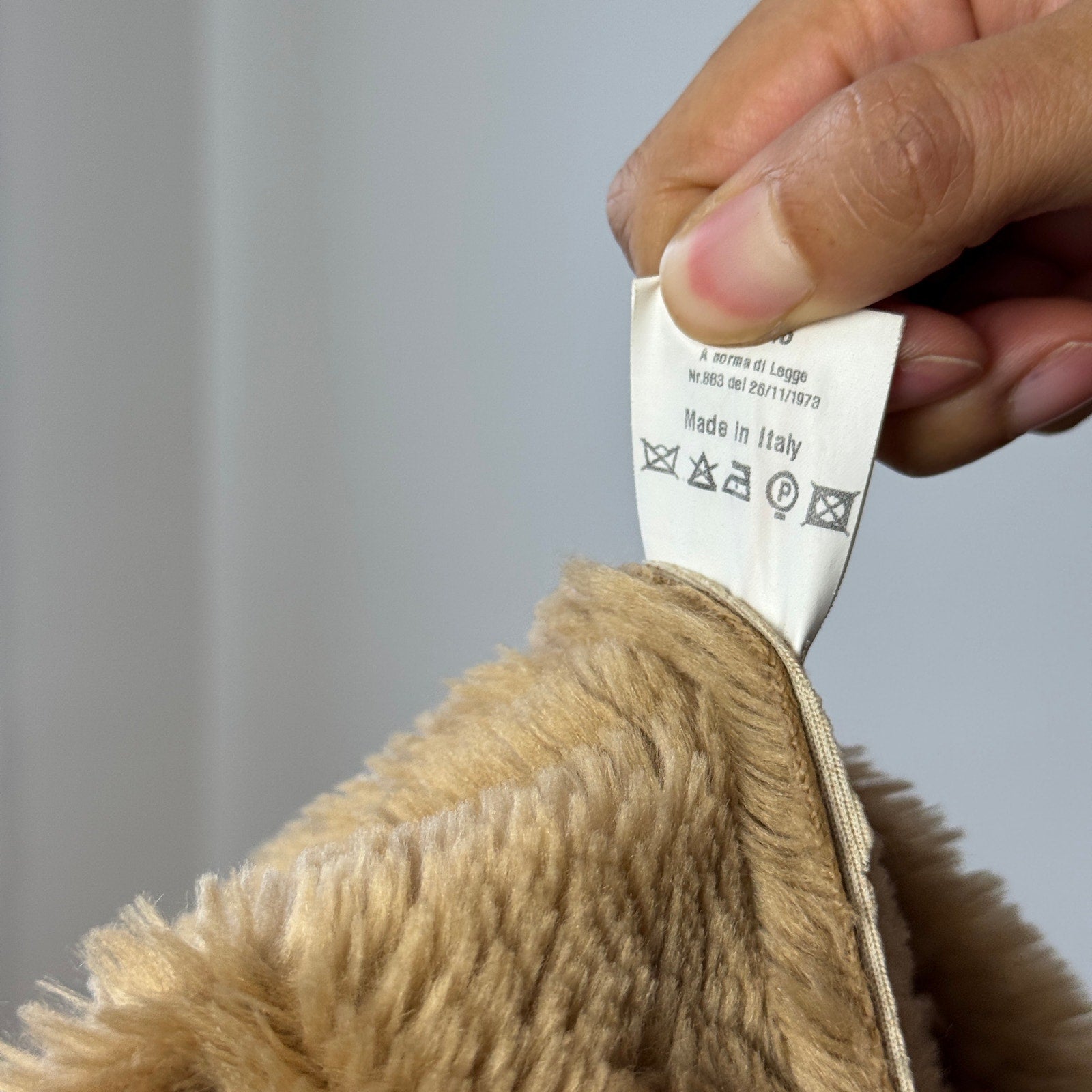 Vintage Italian Suede Jacket with Fur Collar (S/M)