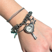 Y2K Heart Charm Watch