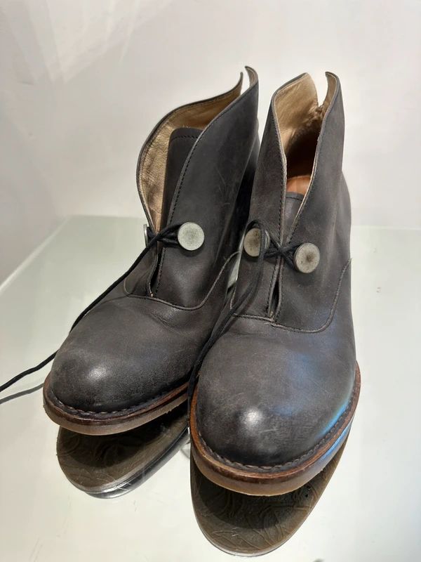 Vintage Steampunk Victorian Mary Jane Shoes (UK 5.5/6 US 7.5/8)