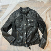 Vintage 90s Italian Leather Jacket (M)