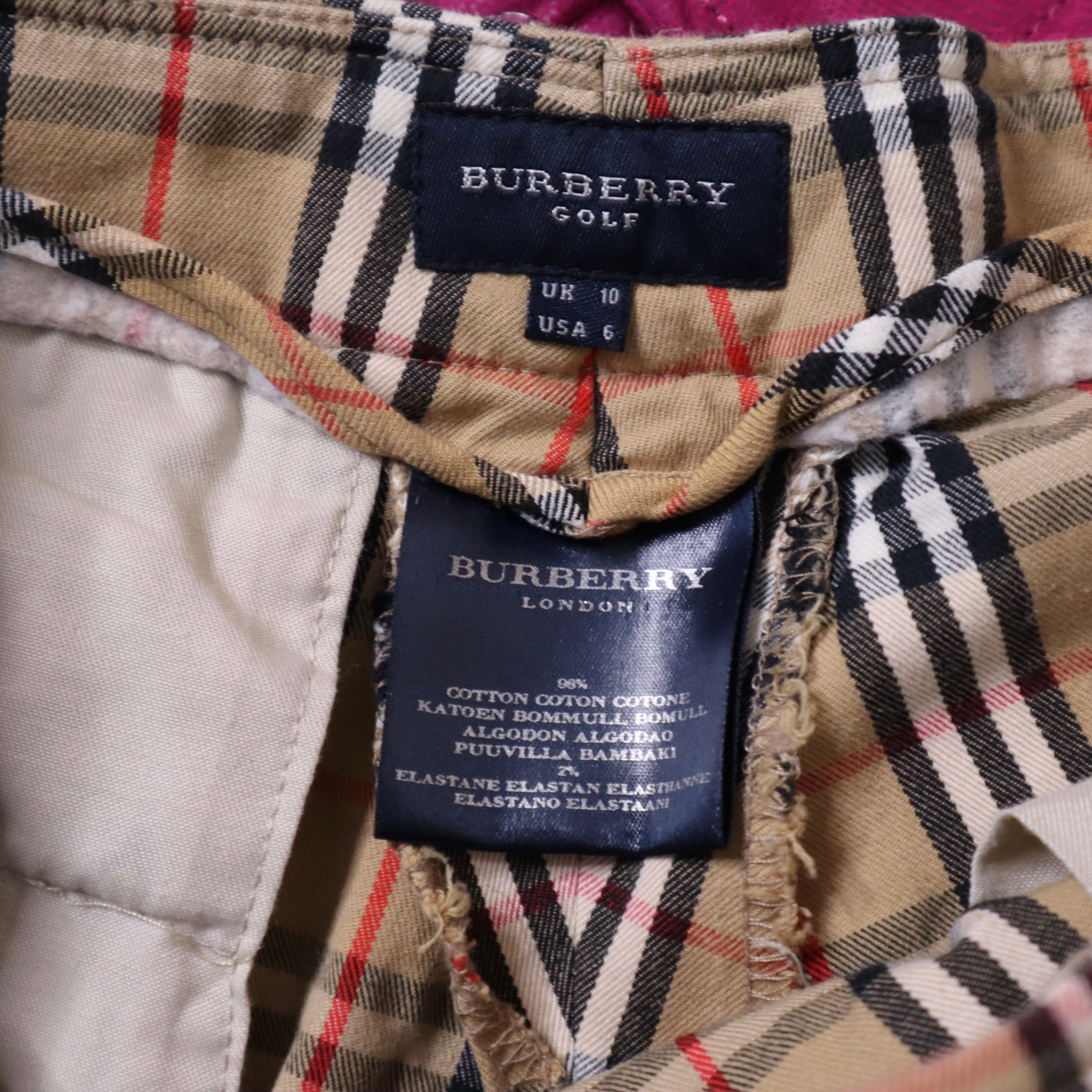 Y2K BURBERRY Plaid Skort (S)