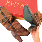 Replay Italy Leather Boots (6)