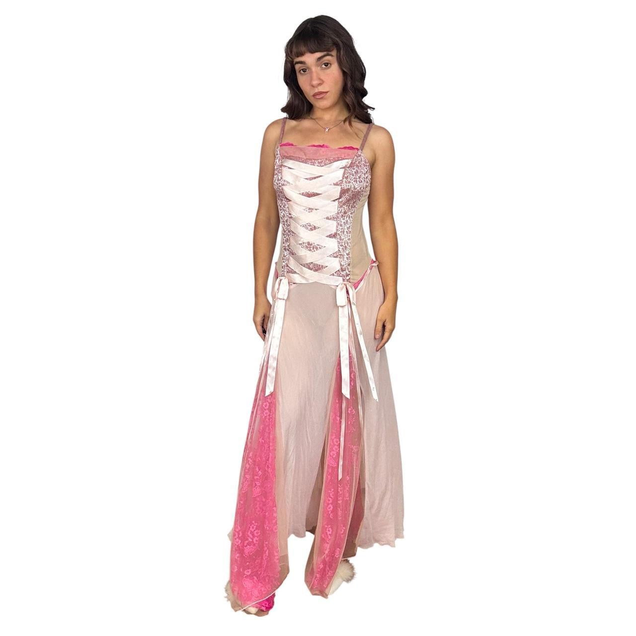 2003 Victoria’s Secret Silk Maxi Slip (M)