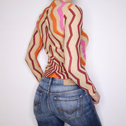 MISSONI Colorful Cardigan (S)