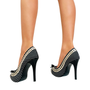 Early 2000s Polkadot Pumps (7.5)