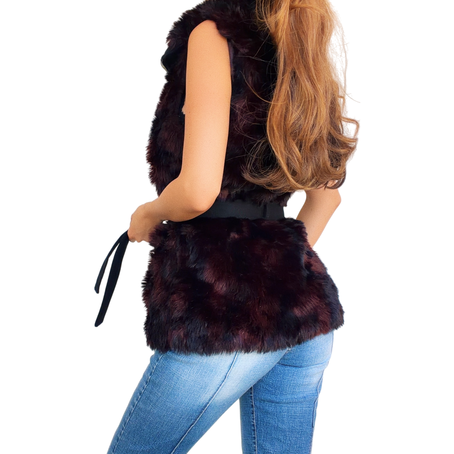 Miss Sixty Faux Fur Vest (XS/S)