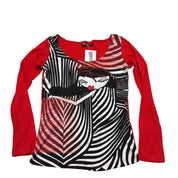 Italian Face Graphic Top (M)