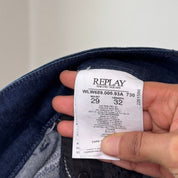 Vintage Replay Dark Wash Flared Jeans W29 L32 (S)
