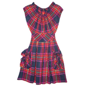 00s Vivienne Westwood Plaid Mini Dress (XXS)