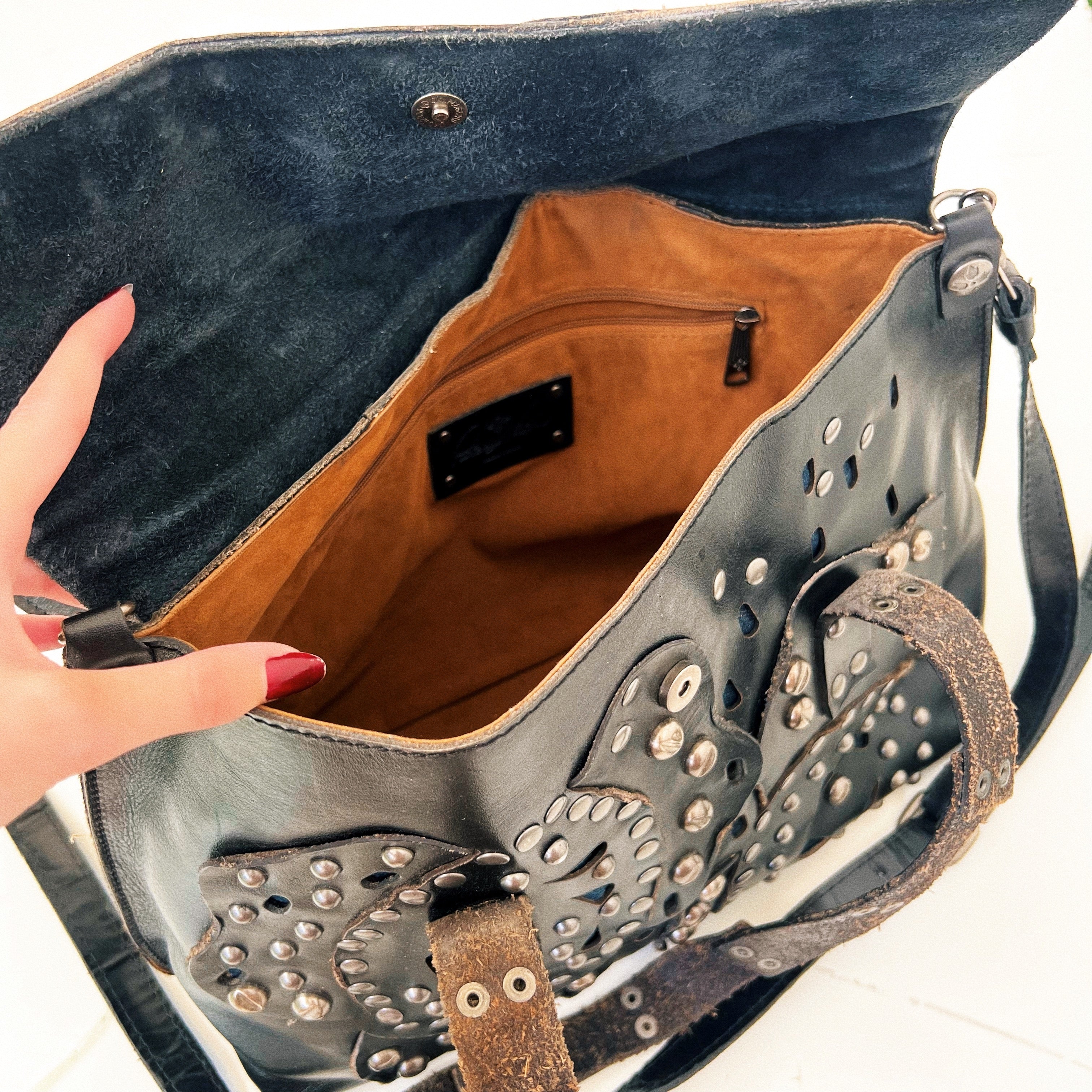 Patricia Nash Studded Leather Bag