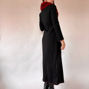 90s Vampy Duster Cardigan (S/M)