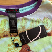 NWT Custo Barcelona graphic cotton tee (XS/S)