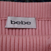 Y2K BEBE Pink Silk Tube Top (XS)