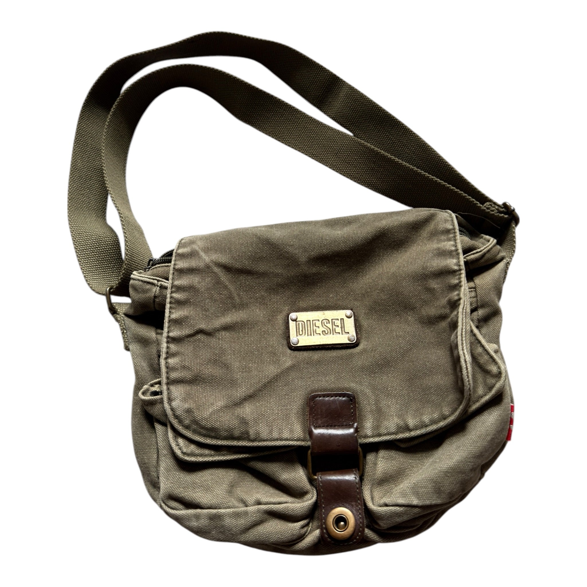 Vintage Diesel canvas messenger bag
