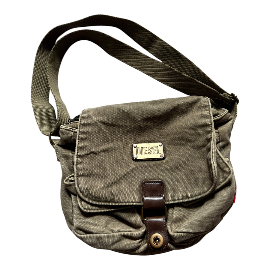 Vintage Diesel canvas messenger bag