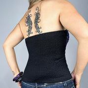 Bebe Sequin Tube Top (M)