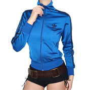 ADIDAS Blue Track Jacket (S)