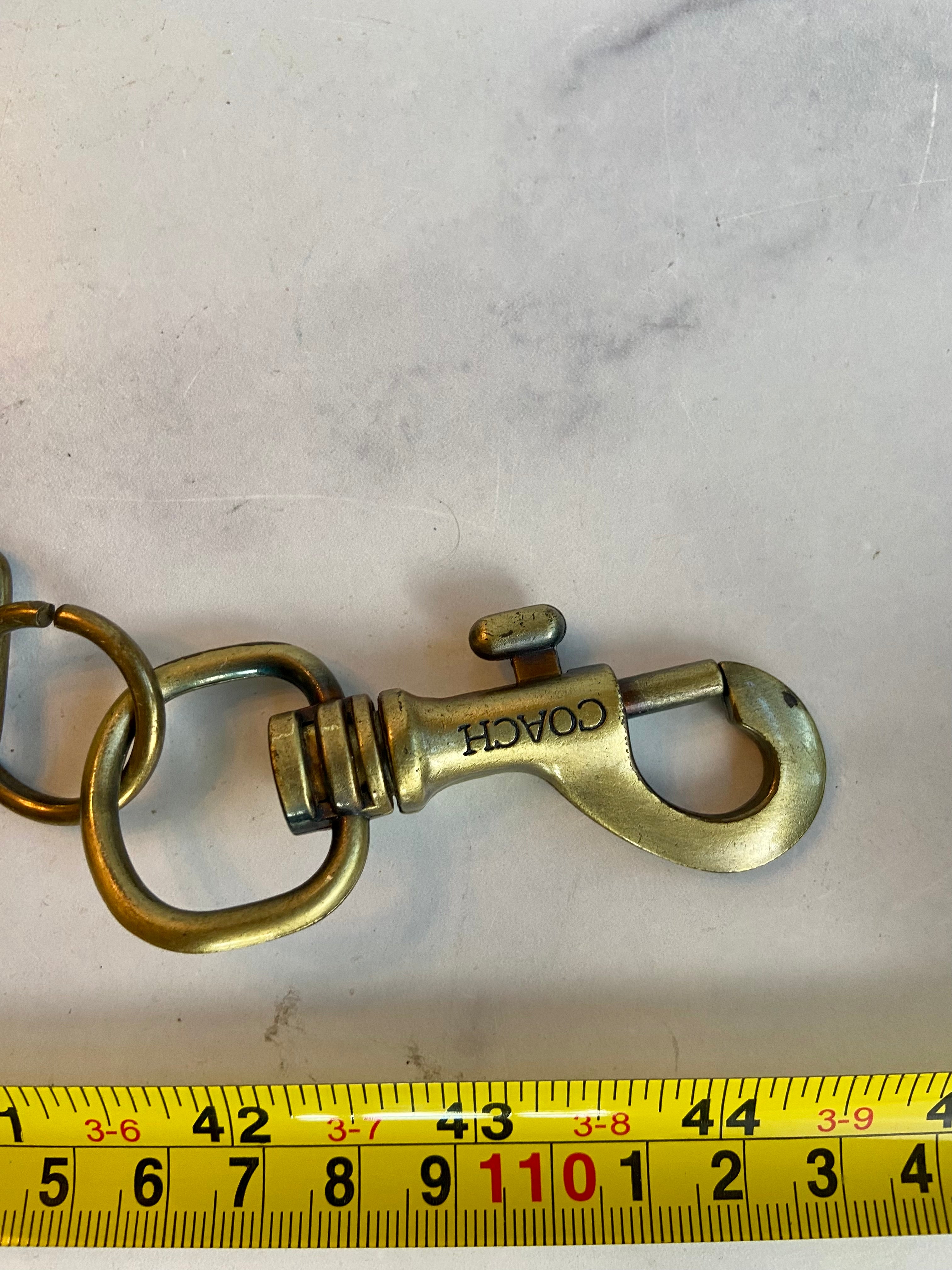 Reworked coach belt