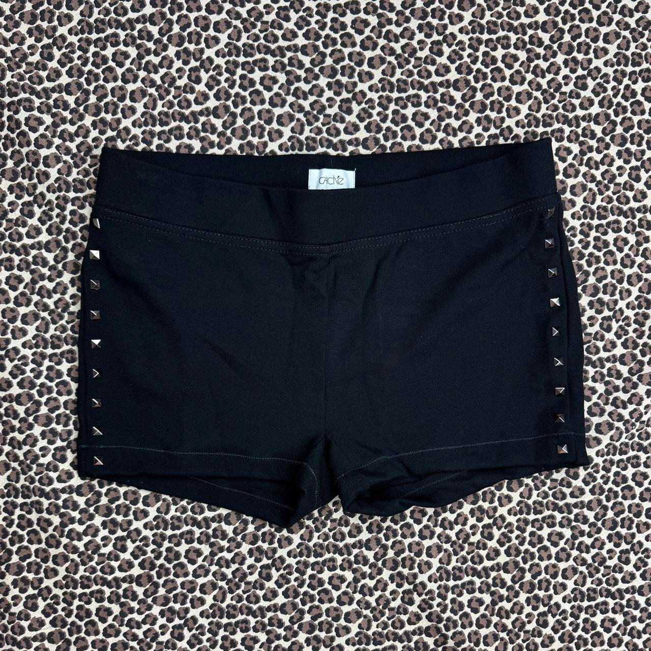 Caché Studded Micro Shorts (S)