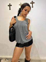 Vintage Italian Avant Garde Intimissimi Vest Top (S)