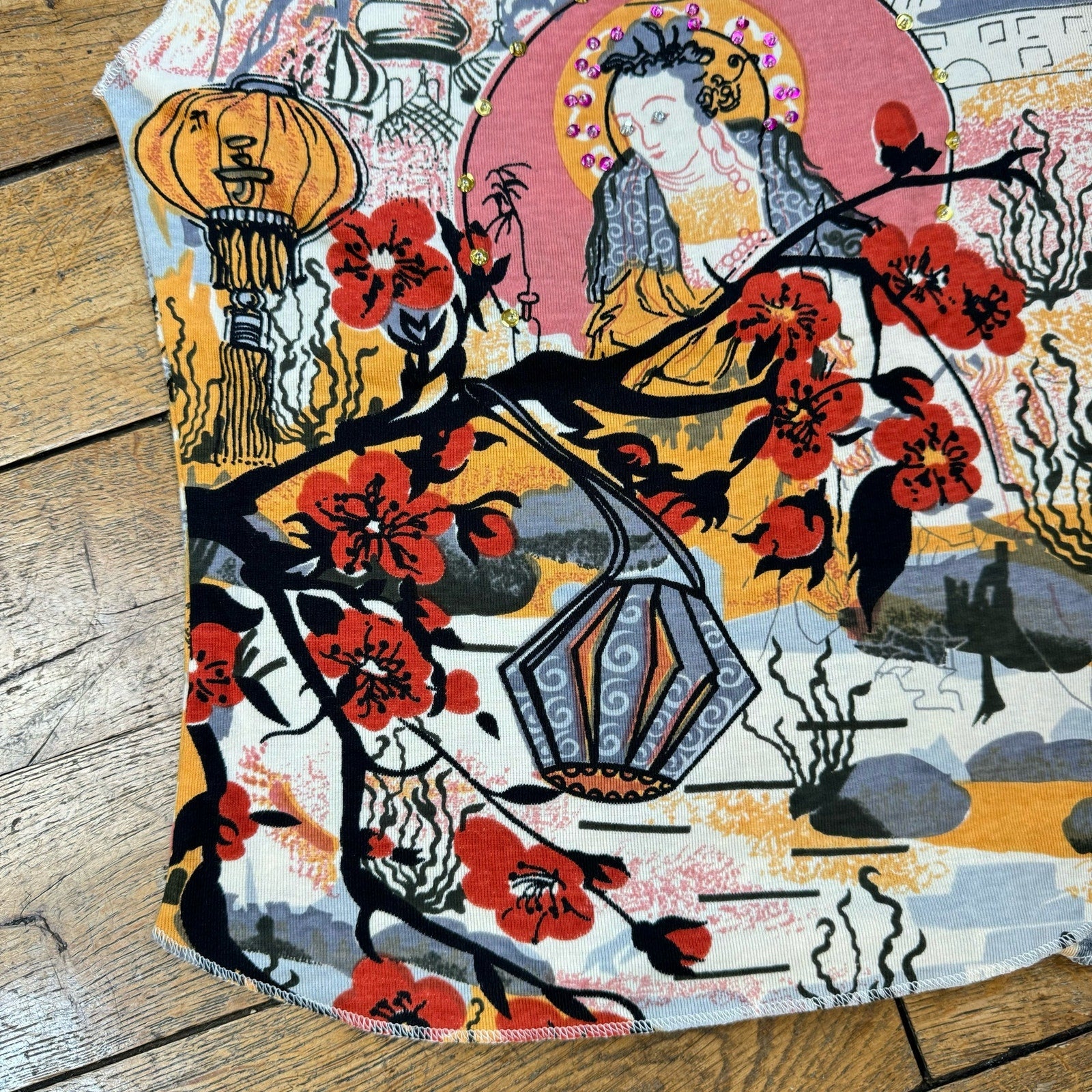 Embellished Oriental Top (S/M)