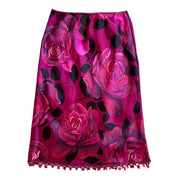 90s Rose Midi Skirt (S)