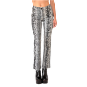 90s Snakeskin Trousers (XS/S)