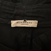 Y2K BURBERRY Black Flare Pants (S)