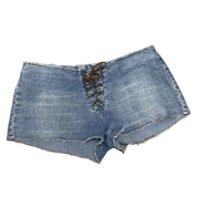 ZANA Di lace up mini shorts (8/9)