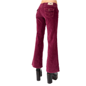 Y2K Low Rise Corduroy Flares (S)