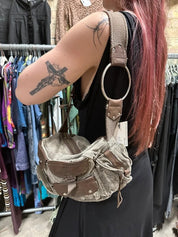 Vintage Diesel Hoop Utility Army Shoulder Bag