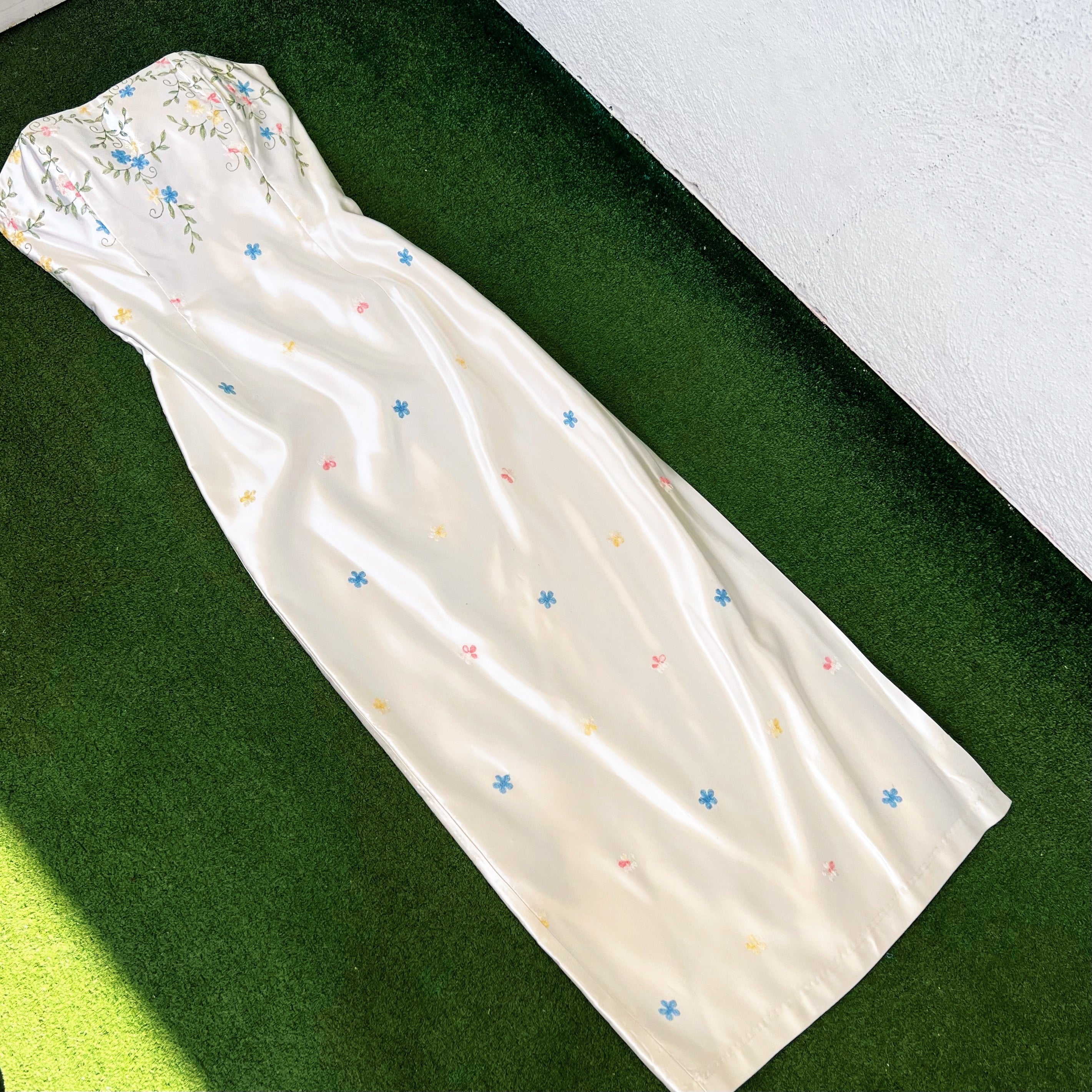 Vintage Gunne Sax Floral Gown (S)
