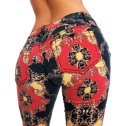 Funky Printed Pants (XS)