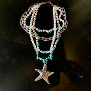 Starfish on layers choker