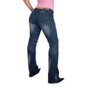 Cambridge Y2K Low Rise Flare Jeans (M)