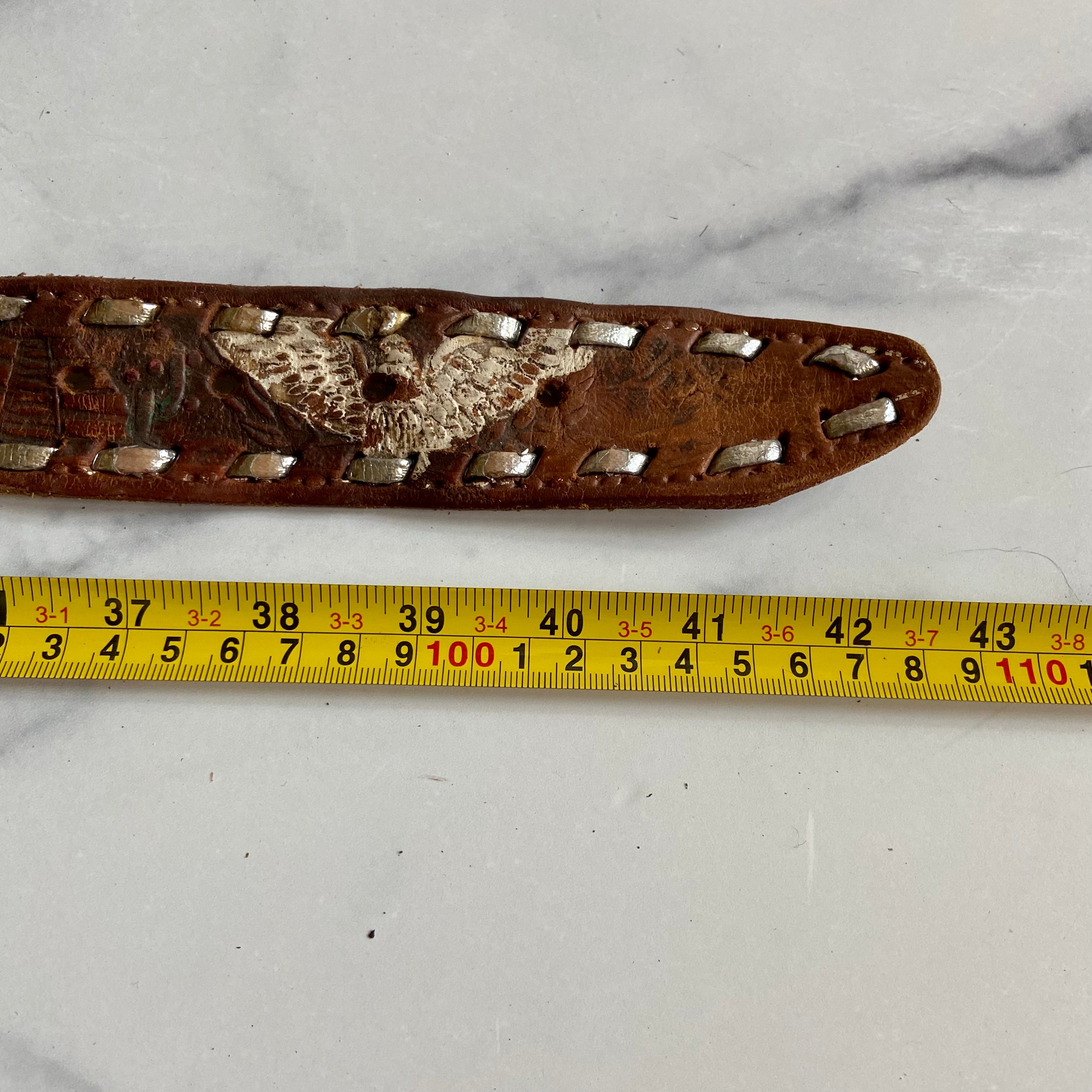 Vintage USA eagle belt