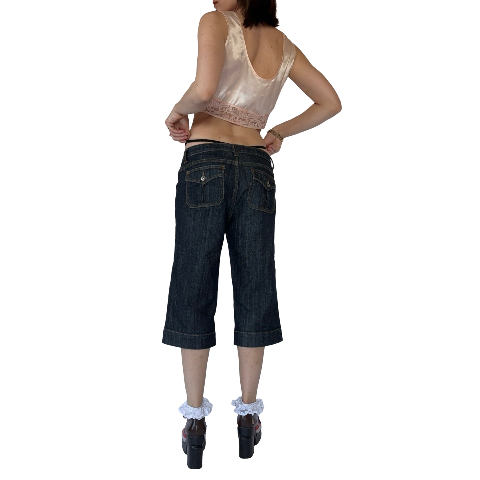 2000s Denim Capris (S)